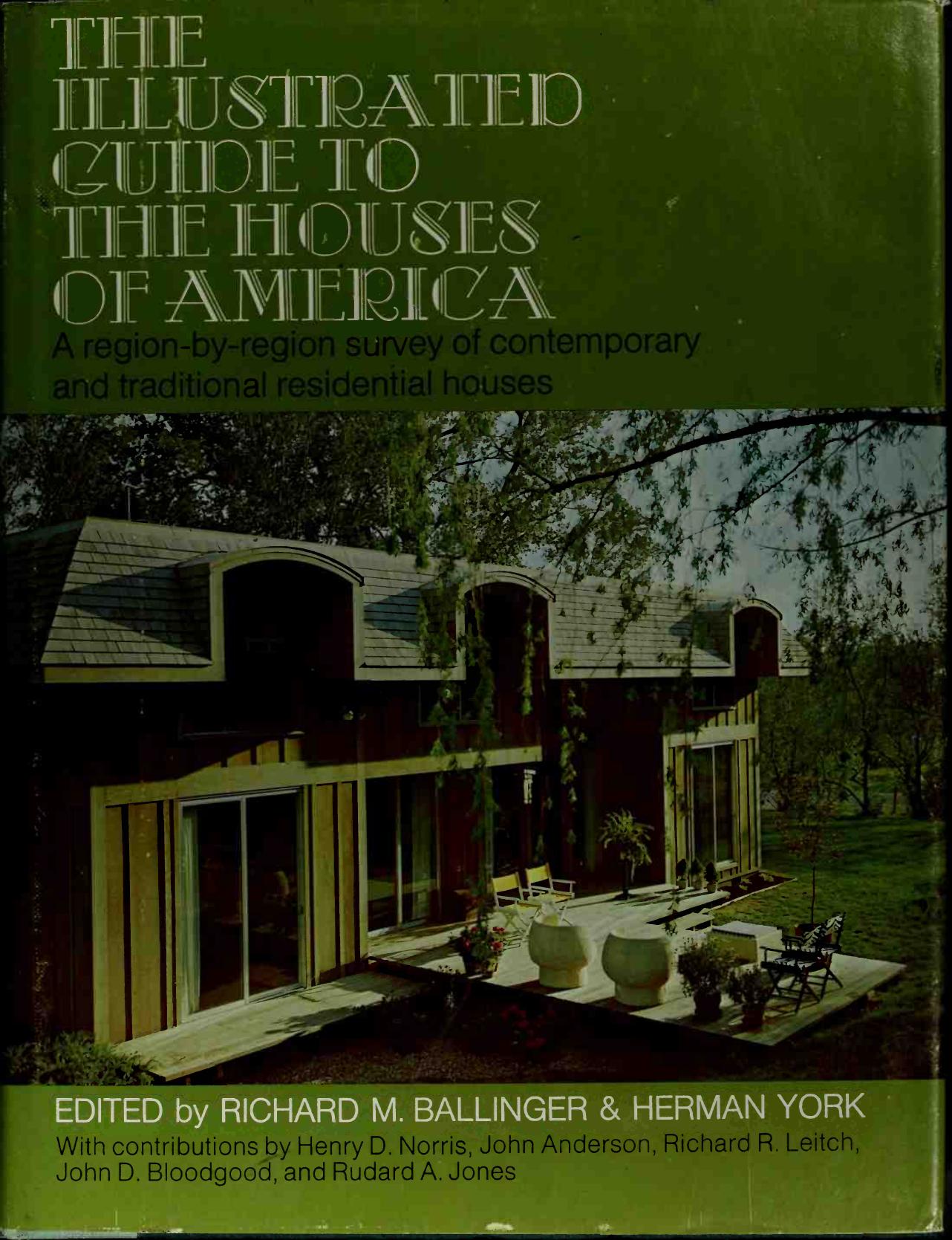 The Illustrated Guide to the Houses of America (Architecture Art Ebook) by Unknown