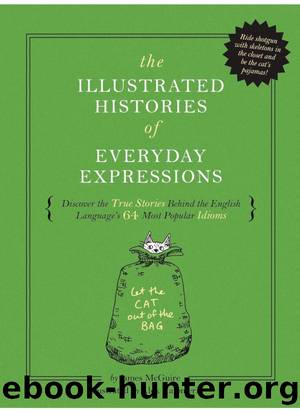 The Illustrated Histories of Everyday Expressions: Discover the True Stories Behind the English Languageâs 64 Most Popular Idioms by James McGuire