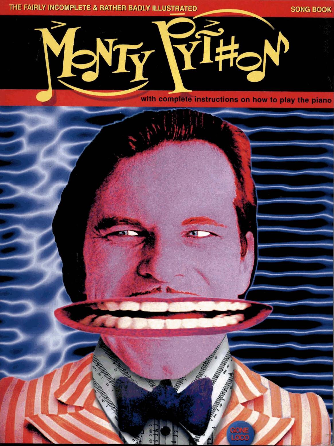 The Illustrated Monty Python Songbook by unknow