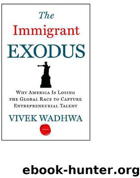 The Immigrant Exodus: Why America Is Losing the Global Race to Capture Entrepreneurial Talent by Vivek Wadhwa