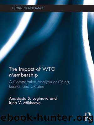 The Impact of Wto Membership: A Comparative Analysis of China, Russia, and Ukraine by Anastasia S. Loginova & Irina V. Mikheeva