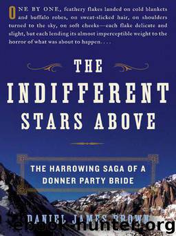 The Indifferent Stars Above by Brown Daniel James