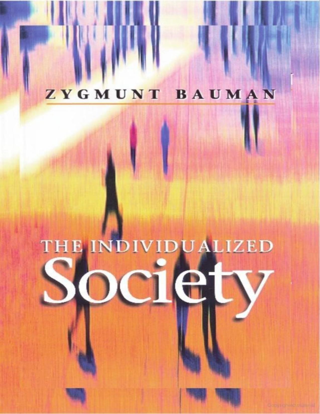 The Individualized Society by Zygmunt Bauman