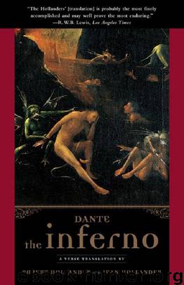 The Inferno by Dante Alighieri & Robert Hollander & Jean Hollander