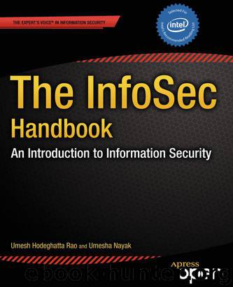 The InfoSec Handbook: An Introduction to Information Security by Rao Umesh Hodeghatta & Nayak Umesha