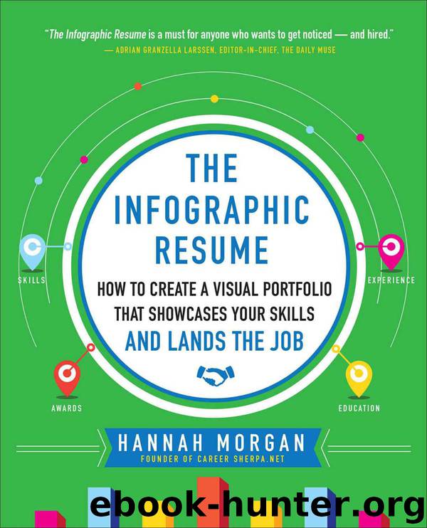 The Infographic Resume: How to Create a Visual Portfolio that Showcases Your Skills and Lands the Job by Hannah Morgan