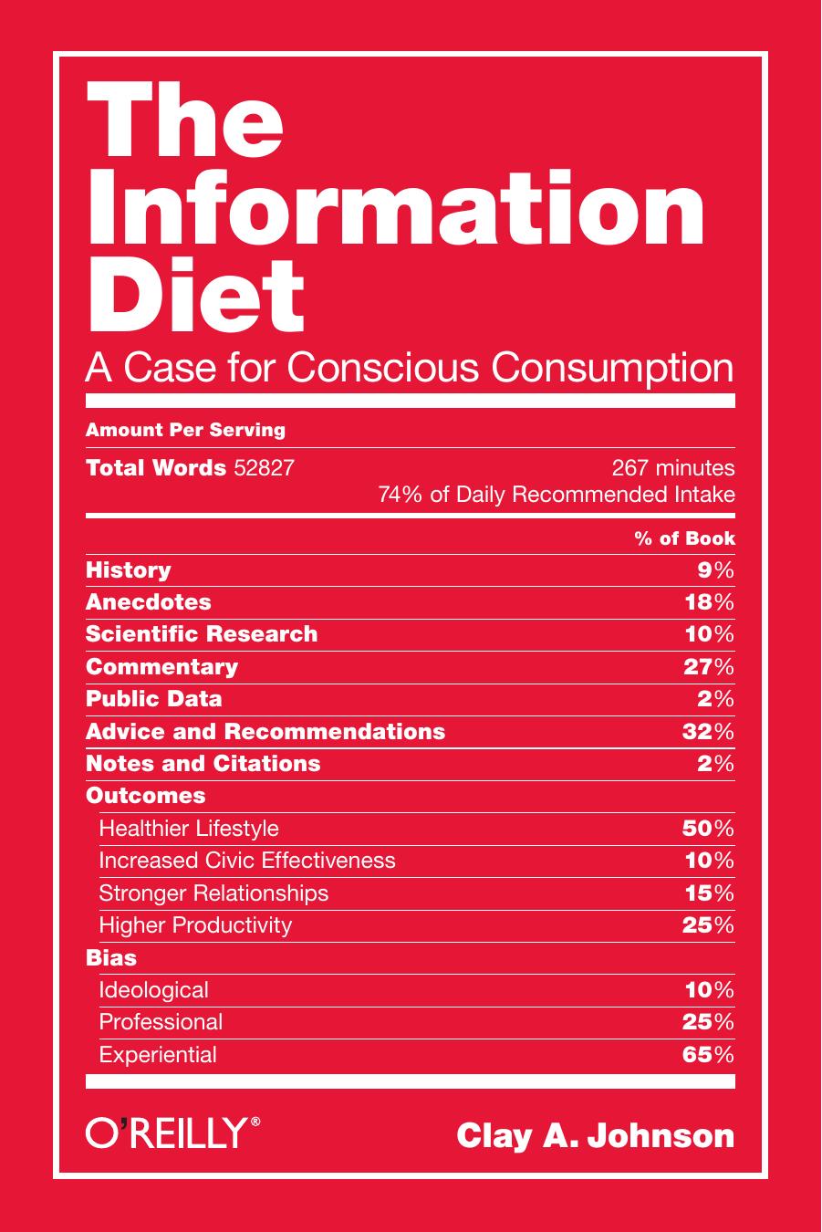 The Information Diet by Clay A. Johnson