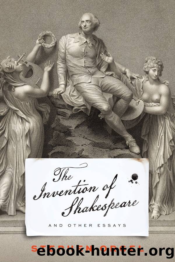 The Invention of Shakespeare, and Other Essays by Stephen Orgel;