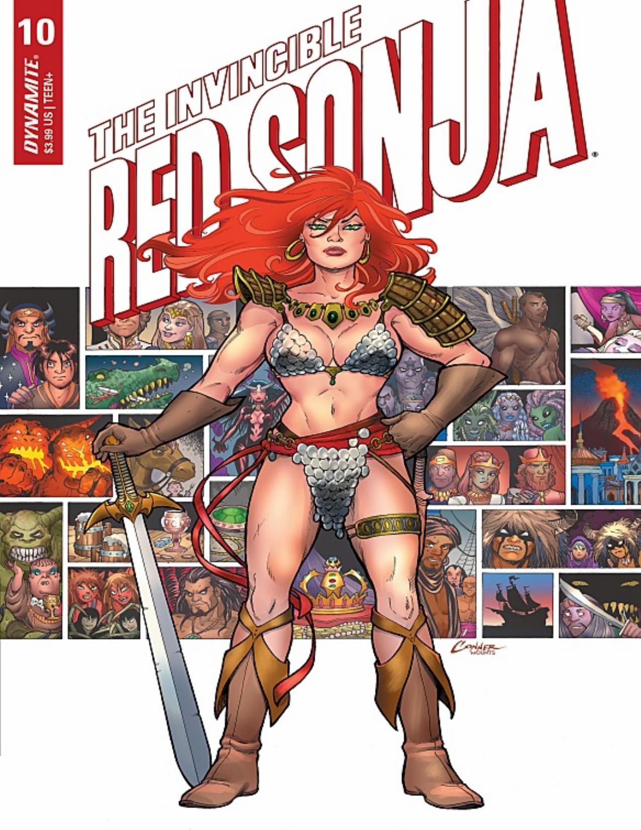 The Invincible Red Sonja 010 (2022) (5 covers) (digital) (The Seeker-Empire) by Unknown