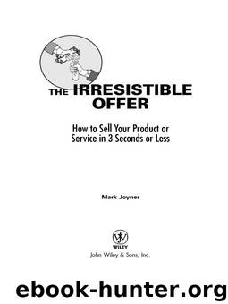 The Irresistible Offer by Mark Joyner