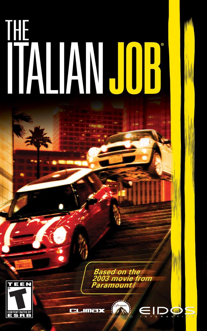 The Italian Job - Manual by PS2