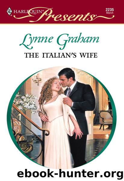The Italian's Wife by Lynne Graham