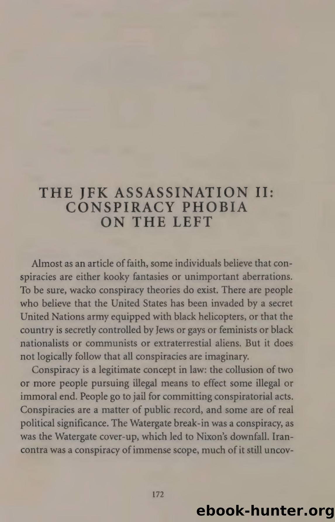 The JFK Assassination II: Conspiracy Phobia On The Left by Unknown