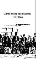 The Japanese Discovery of America by Peter Duus