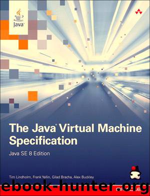 The Java Virtual Machine Specification, Java SE 8 Edition by Lindholm Tim & Frank Yellin & Gilad Bracha & Alex Buckley