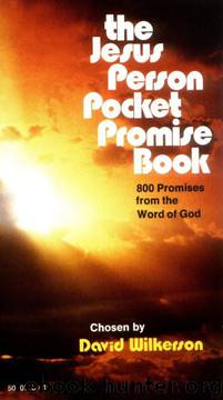 The Jesus Person Pocket Promise Book by David Wilkerson
