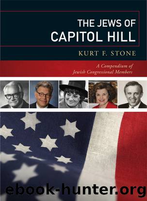 The Jews of Capitol Hill by Stone Kurt F.;