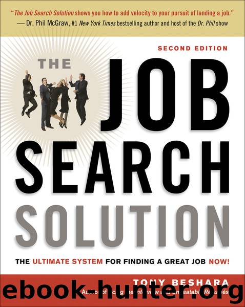 The Job Search Solution by Tony Beshara