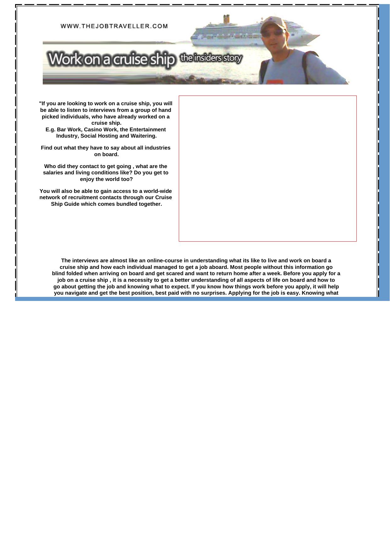 The Job Traveller.. by Best of Kuszter's Collection