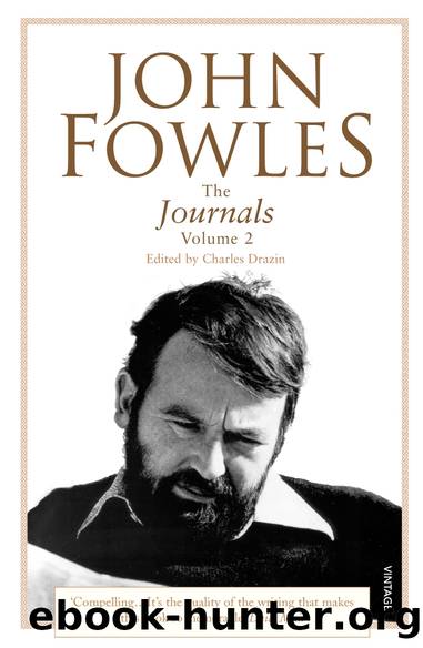 The Journals by John Fowles