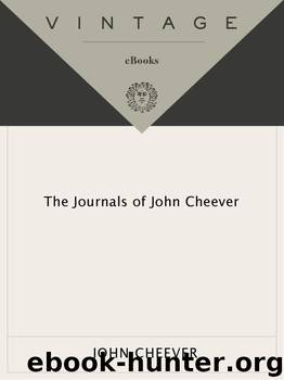 The Journals of John Cheever (Vintage International) by Cheever John
