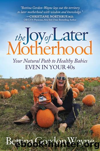 The Joy of Later Motherhood by Bettina Gordon-Wayne