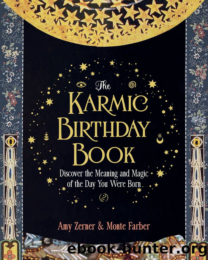 The Karmic Birthday Book by Farber Monte;Zerner Amy;