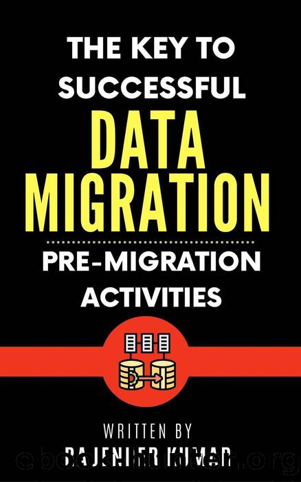 The Key to Successful Data Migration: Pre-Migration Activities by Rajender Kumar