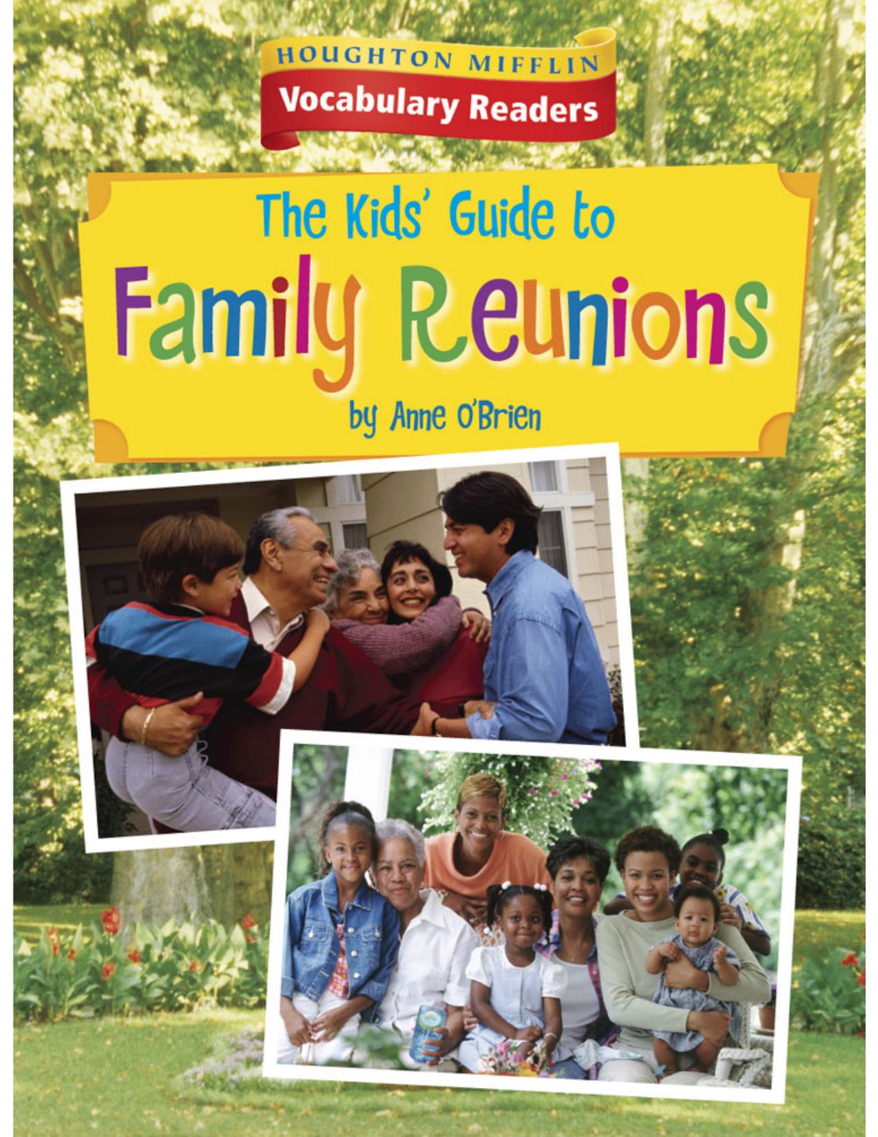 The Kids' Guide to Family Reunions by O'Brien Anne