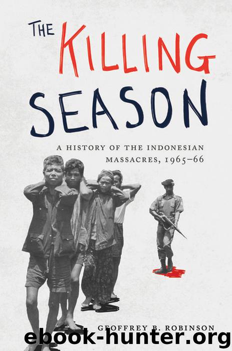 The Killing Season by Robinson Geoffrey