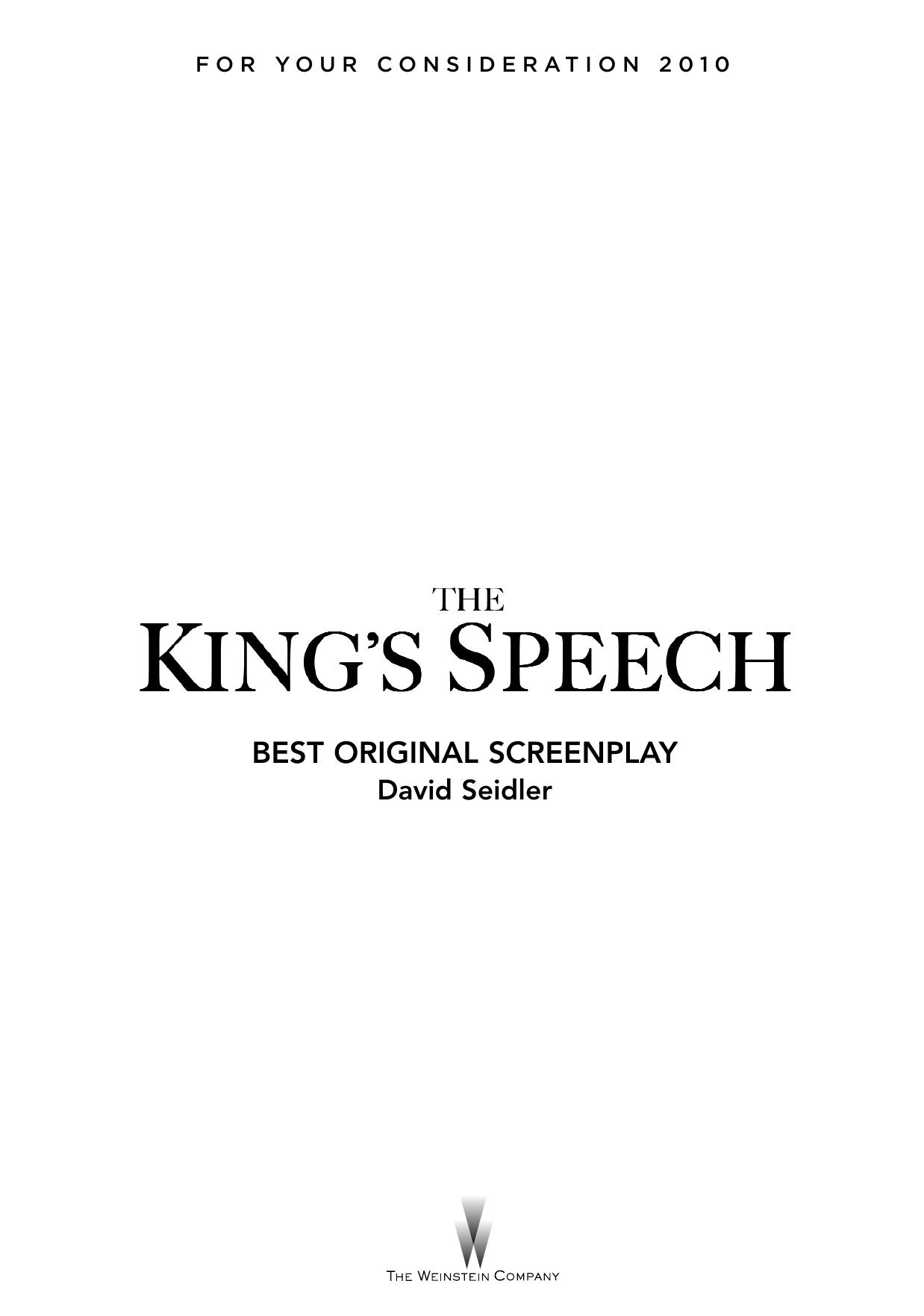 The King's Speech DS.pdf by Katherine Bridle - work