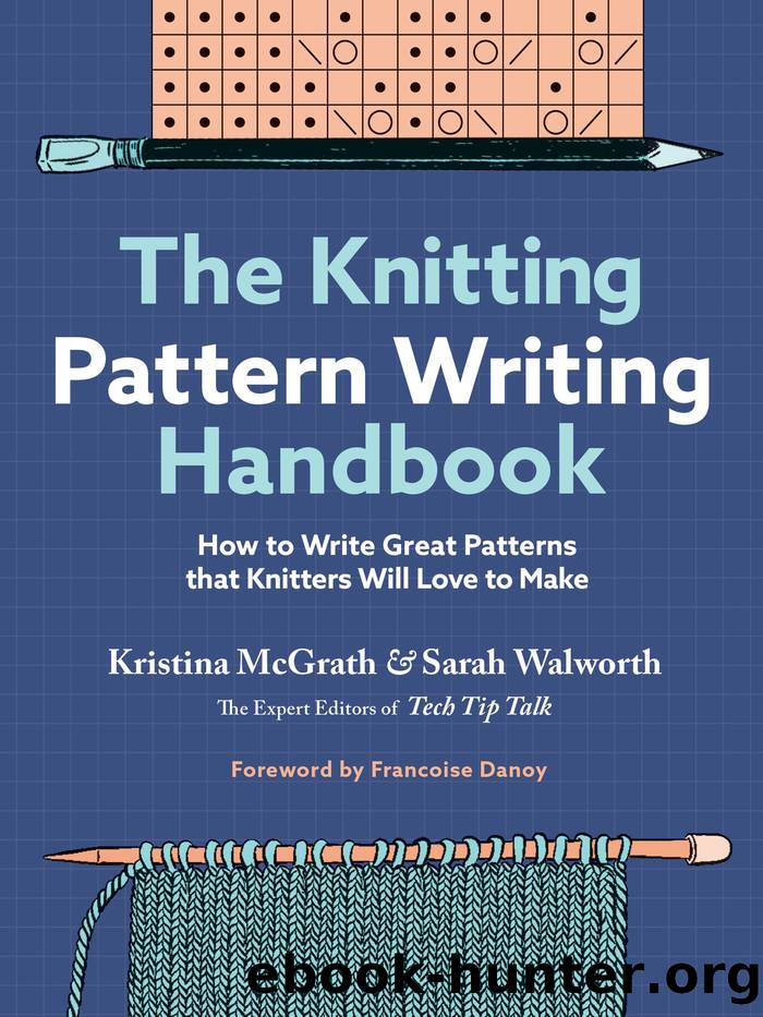 The Knitting Pattern Writing Handbook by Kristina McGrath