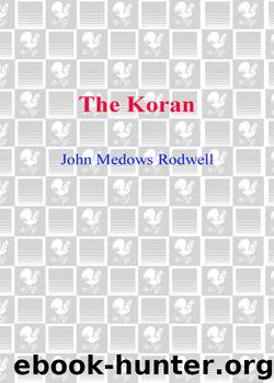 The Koran by John Medows Rodwell