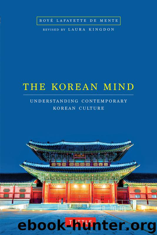 The Korean Mind by Boye Lafayette De Mente