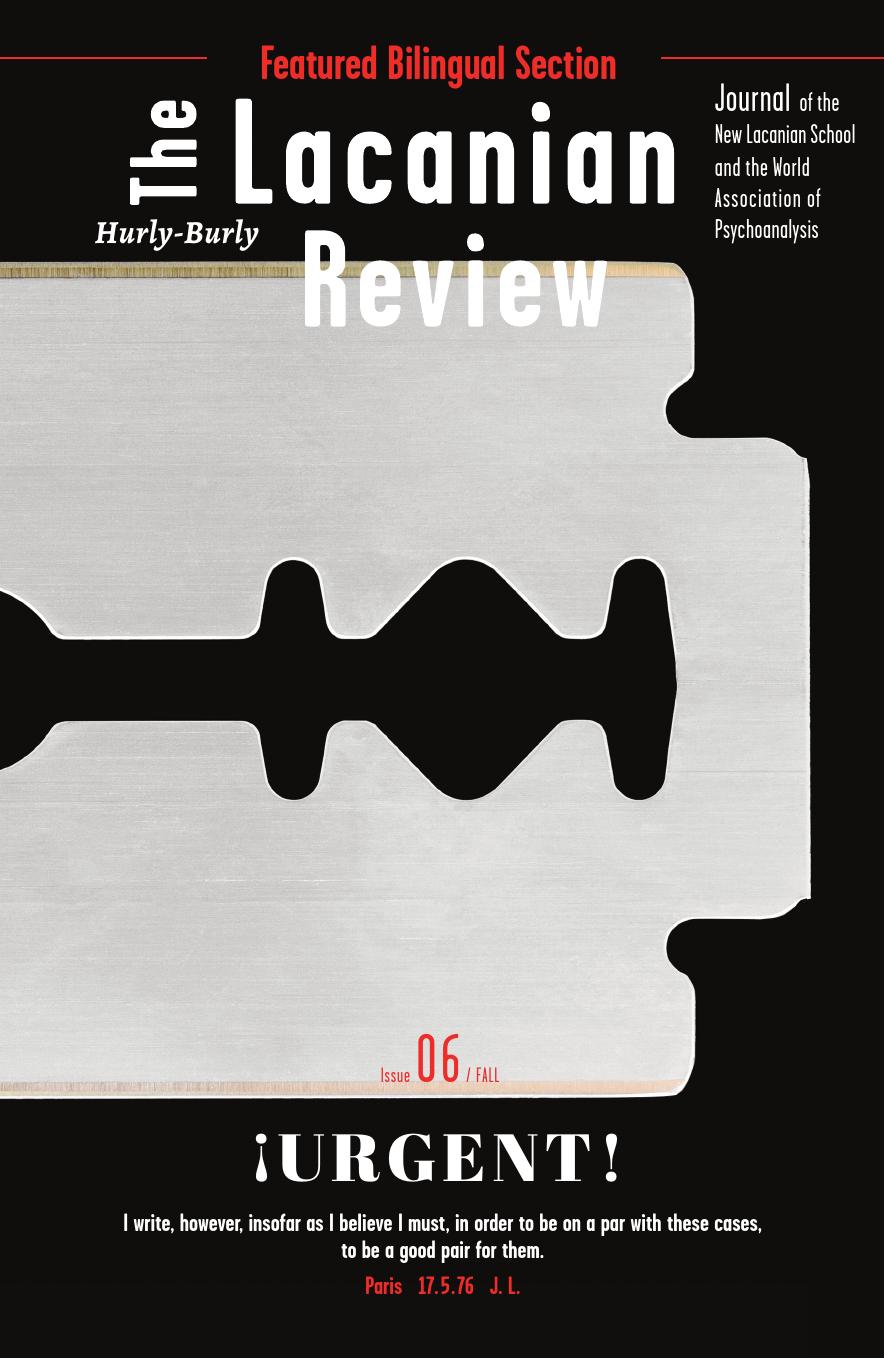 The Lacanian Review by Jacques-Alain Miller Angelina Harari