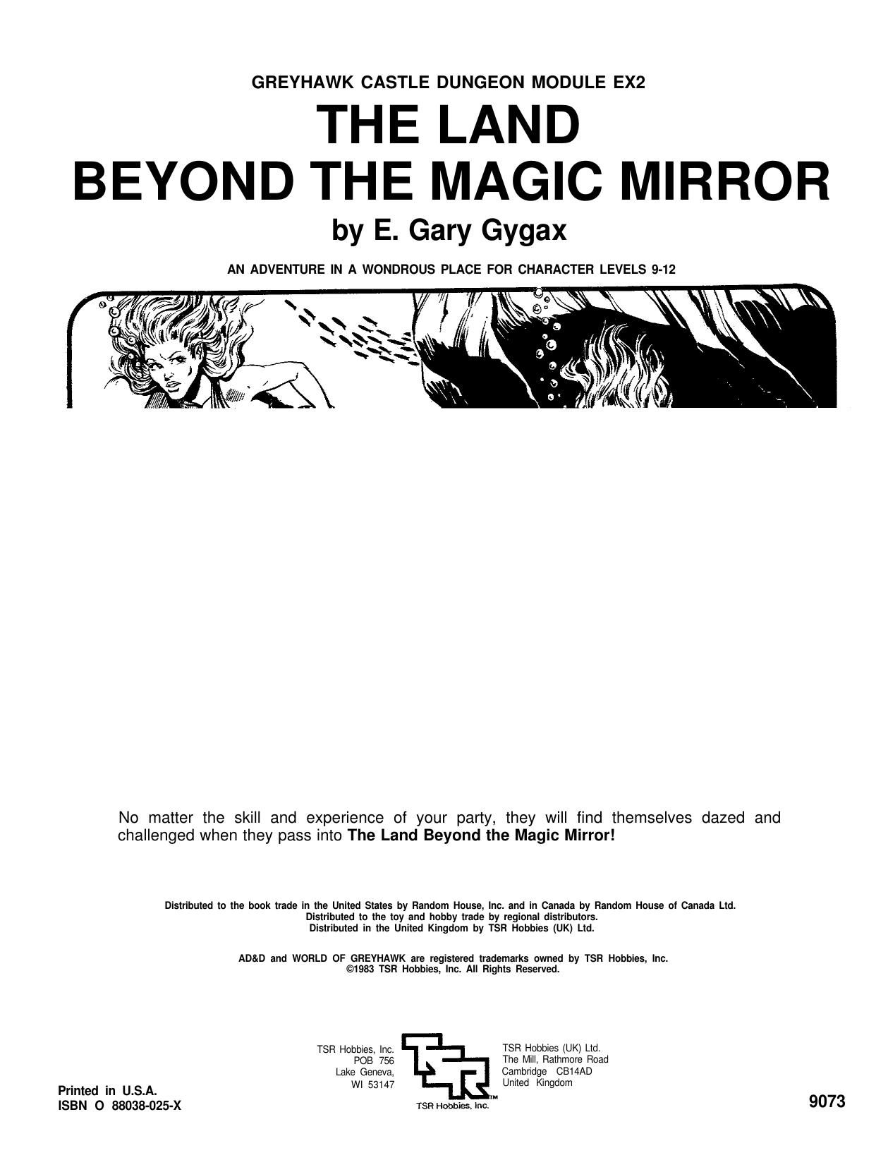 The Land Beyond the Magic Mirror by 1st Edition