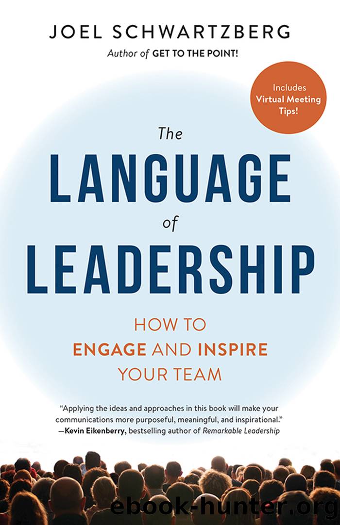 The Language of Leadership by Joel Schwartzberg