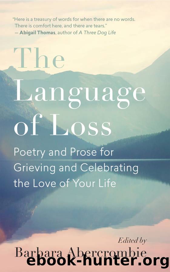 The Language of Loss by Barbara Abercrombie