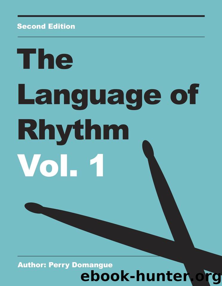 The Language of Rhythm: Vol. 1 by Domangue Perry