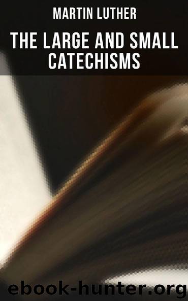 The Large and Small Catechisms by Martin Luther