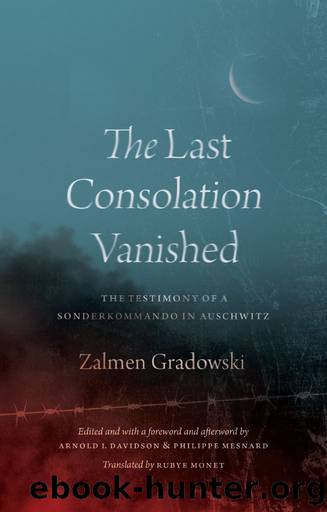 The Last Consolation Vanished by Zalmen Gradowski
