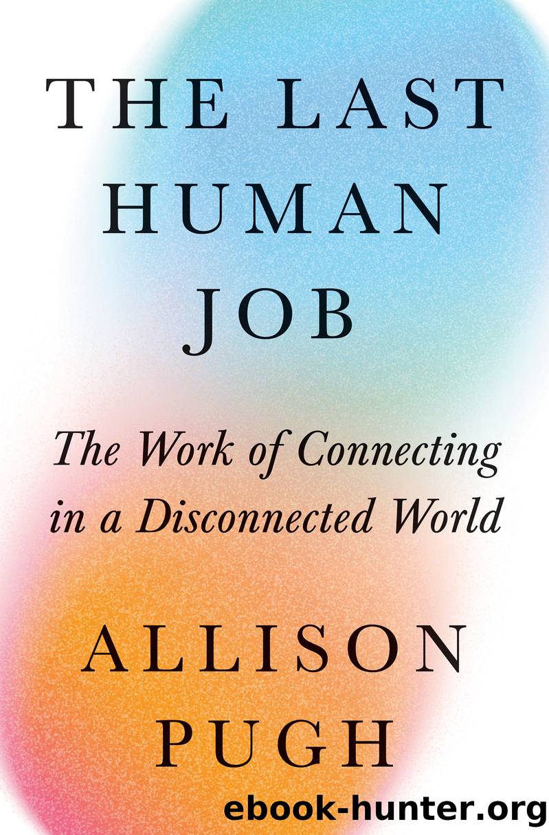 The Last Human Job by Allison J. Pugh;