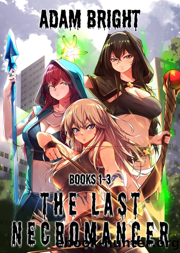 The Last Necromancer Books 1-3: A LitRPG Fantasy Adventure by Adam Bright