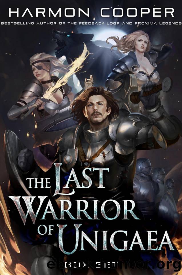 The Last Warrior of Unigaea: The Complete Series: (Fantasy LitRPG Trilogy) by Cooper Harmon