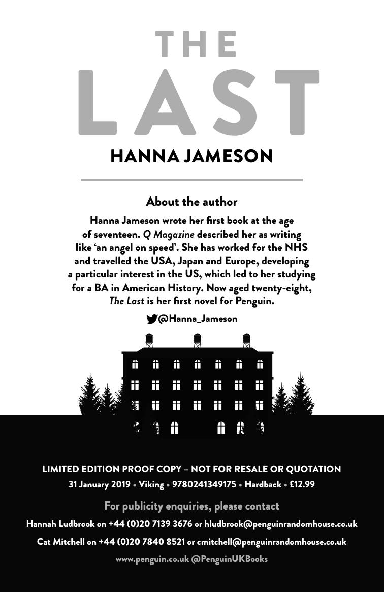 The Last by Hanna Jameson