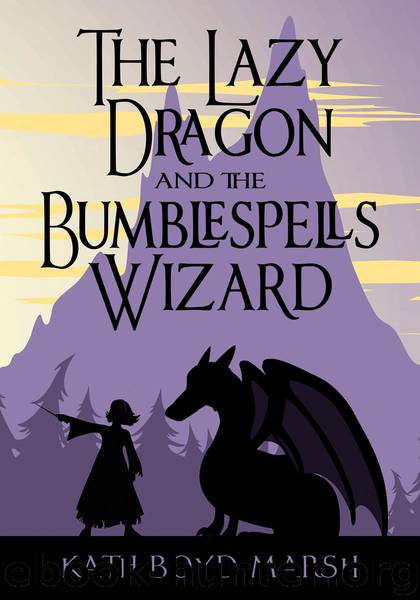 The Lazy Dragon and Bumblespells Wizard by Kath Boyd Marsh