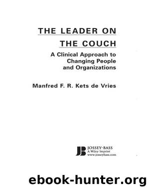 The Leader on the Couch by Manfred F. R. Kets de Vries