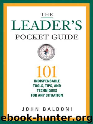 The Leader's Pocket Guide by John Baldoni