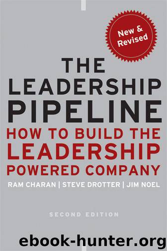 The Leadership Pipeline: How to Build the Leadership Powered Company (J-B US non-Franchise Leadership) by Charan Ram & Drotter Stephen & Noel James