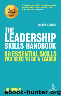 The Leadership Skills Handbook by Jo Owen